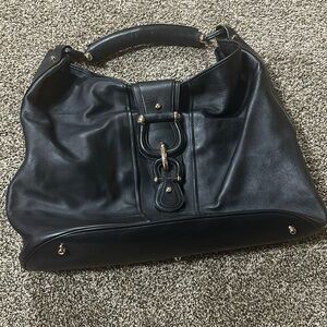 Burberry black hobo purse. Comes with dust bag & from a smoke pet free home.